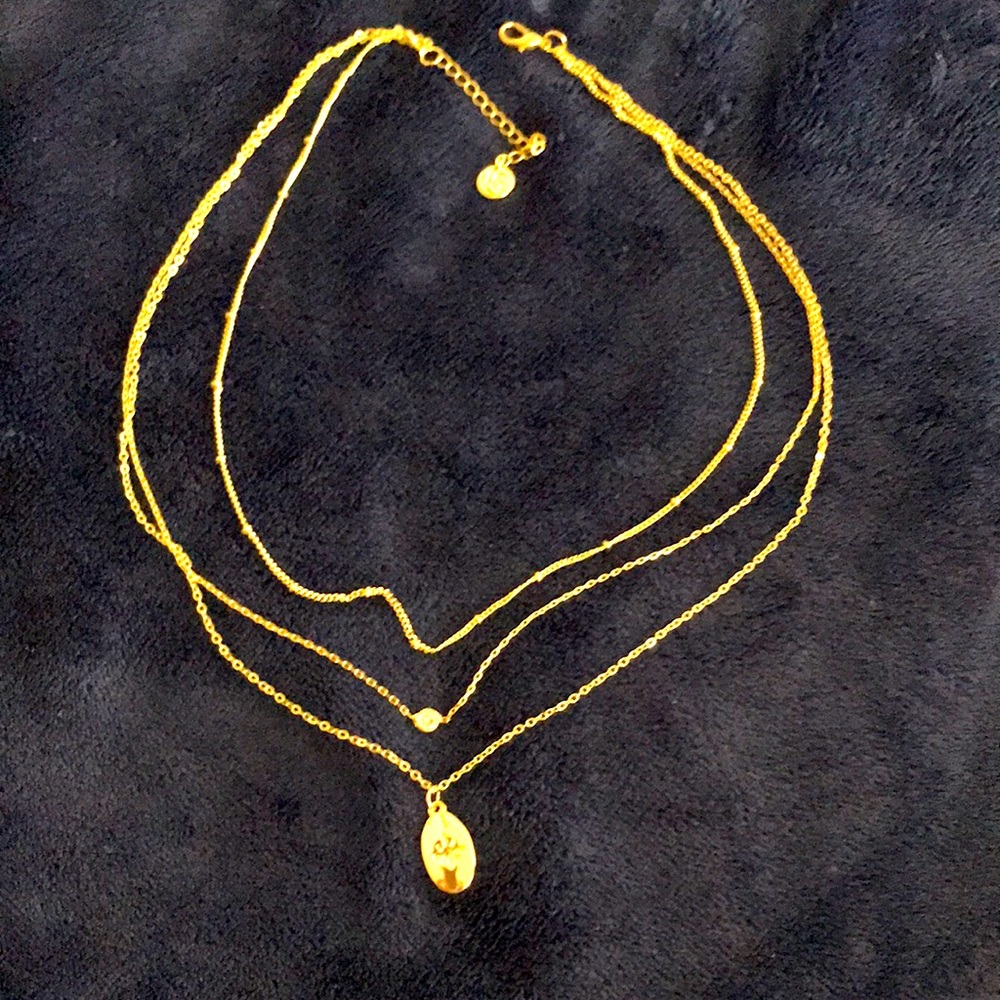 Jules Smith 3 layered necklace